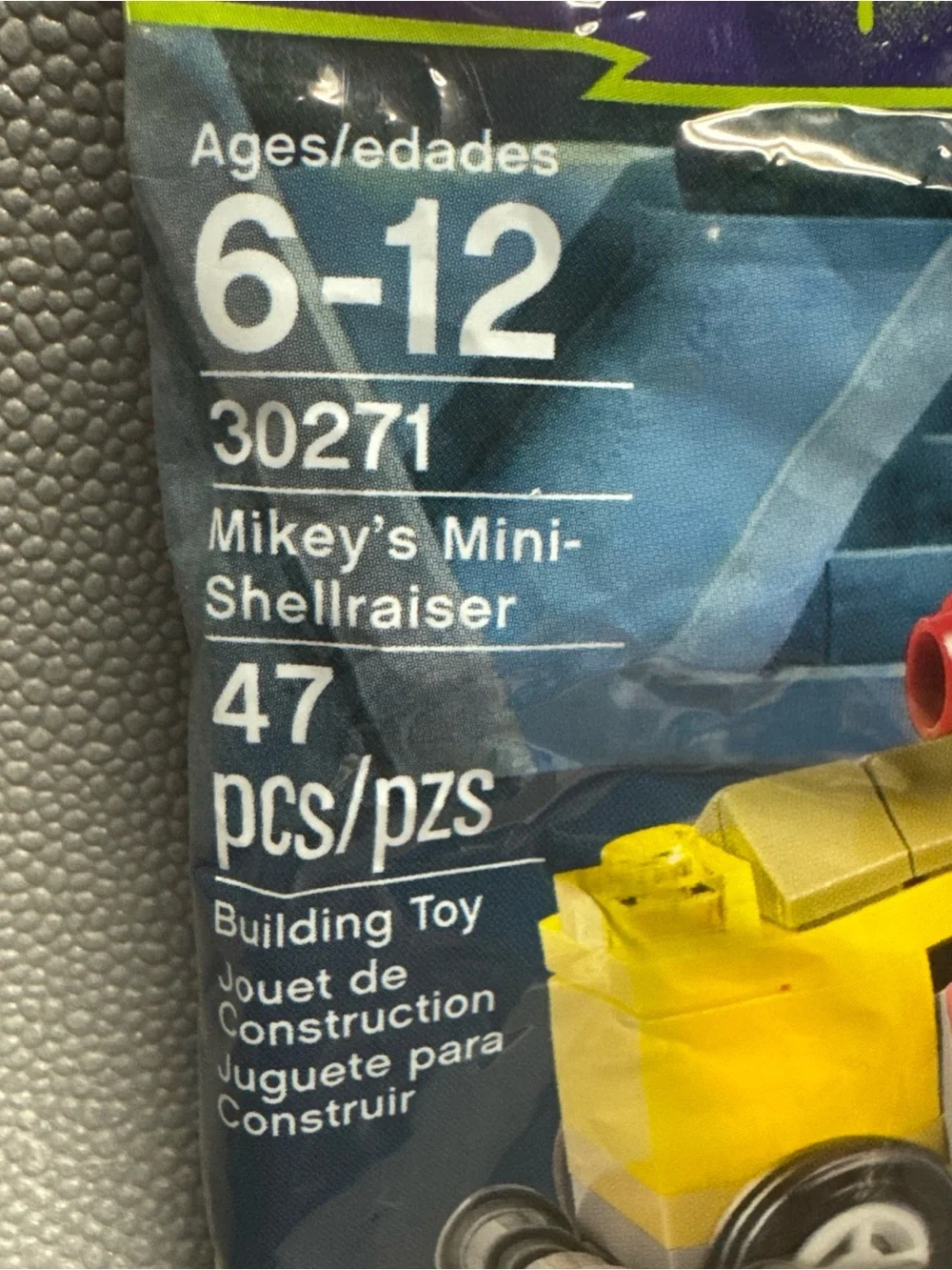 LEGO Teenage Mutant Ninja Turtles 30271 Mikey's Mini Shellraiser Minifig Polybag